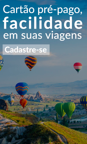 Cartão pré-pago facilidade em suas viagens